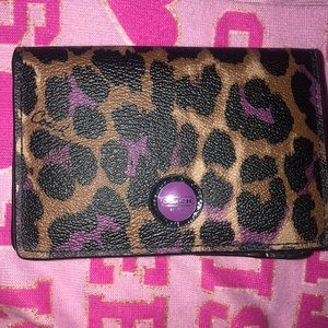 Coach mini wallet